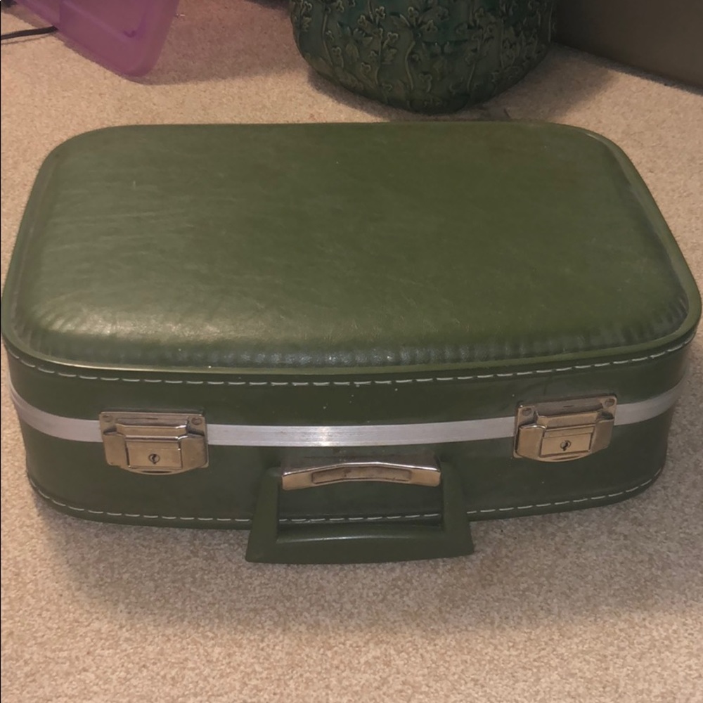 Small vintage suitcase